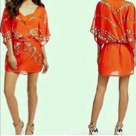Dresses & Skirts - Marciano Cassia Embellished Kaftan Fire